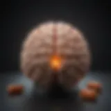 Illustration depicting brain on Adderall