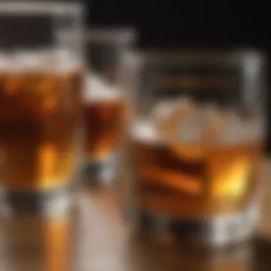 Visualizing Alcohol Withdrawal's Influence on Tinnitus Symptoms Abstract representation of alcohol cessation and its effects on tinnitus symptoms