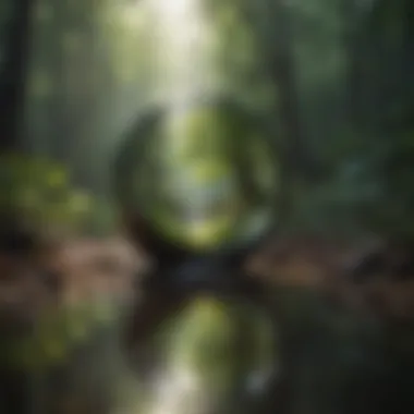Nature as a Reflection of Inner Growth A tranquil landscape symbolizing personal growth
