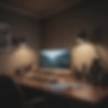 Optimize Focus with Minimalist Environment Productive workspace with minimalist setup