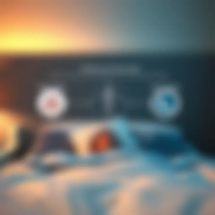 The Link Between Breathing and Sleep Quality Diagram illustrating the connection between breathing and sleep quality