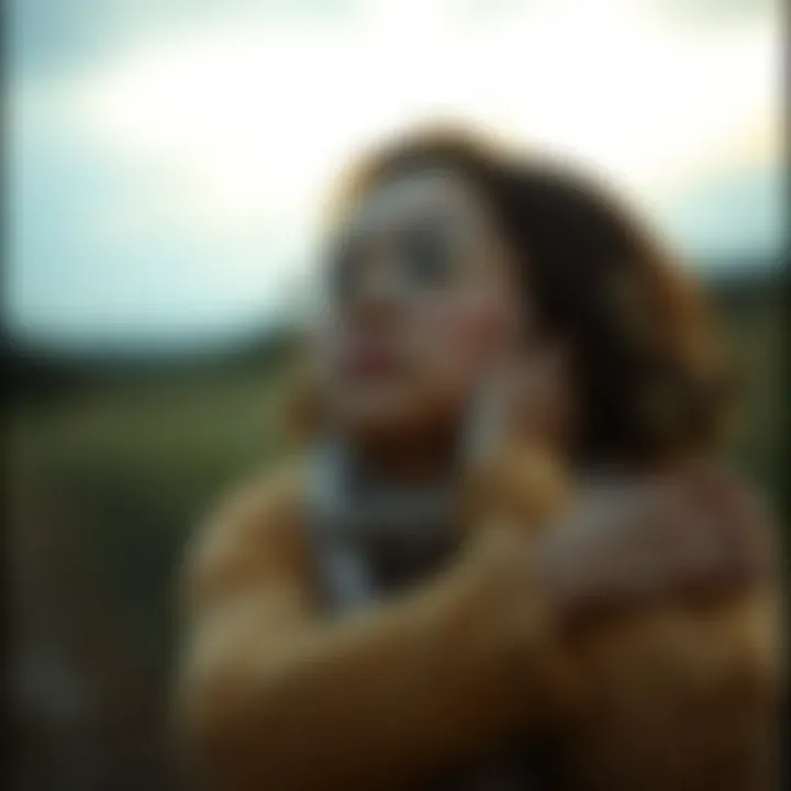 Embracing Resilience A powerful visual of resilience and hope in the face of depression
