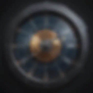 Time Distortions Abstract depiction of a fragmented clock symbolizing disrupted sleep patterns
