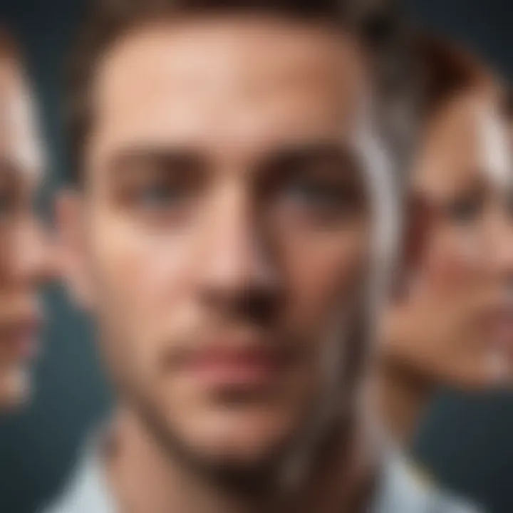 Illustration symbolizing the diverse range of personality disorder assessment tools