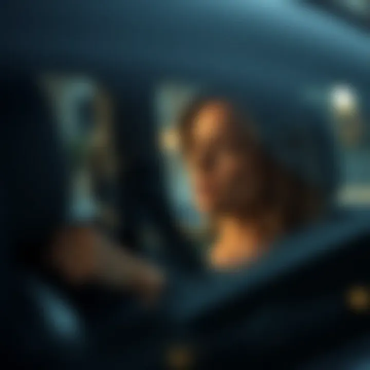 Reflections on Overcoming Driving Anxiety A person sitting in the driver's seat, looking contemplative