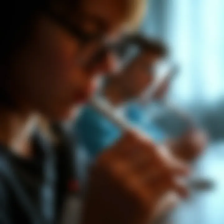 Understanding Addiction in Adolescent Smokers Graphical depiction of addiction mechanisms in teenagers