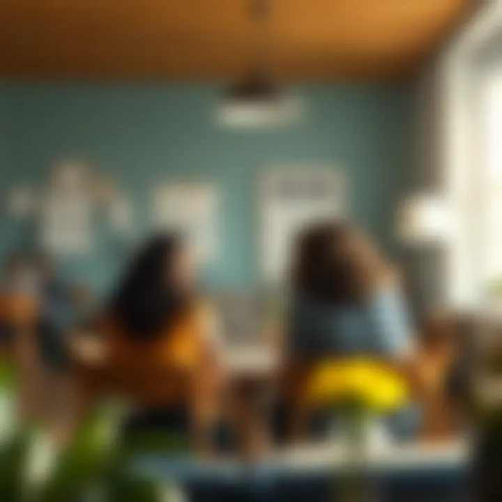 Support network illustration