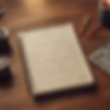The Art of Crafting Effective Affirmations A notebook with handwritten affirmations