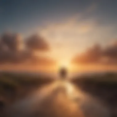 Embracing New Beginnings with Affirmations A serene sunrise symbolizing new beginnings