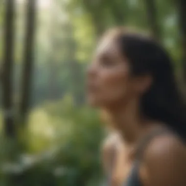 Embracing Nature for Enhanced Breathing Practices A serene outdoor location promoting relaxation