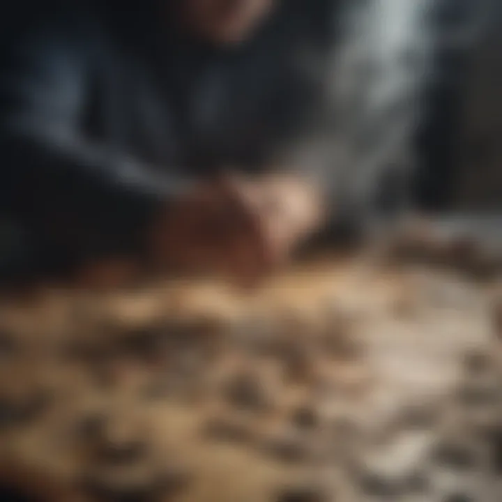 Illustration of a puzzle coming together without smoking