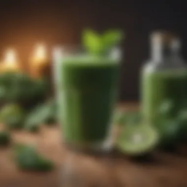 Revitalizing Green Smoothie for Alcohol Detox Detoxifying Green Smoothie
