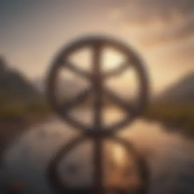 Symbol of Mental Peace A serene nature landscape symbolizing tranquility and mental peace.