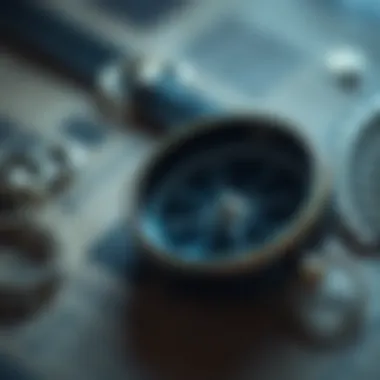 A compass representing guidance in the journey of life