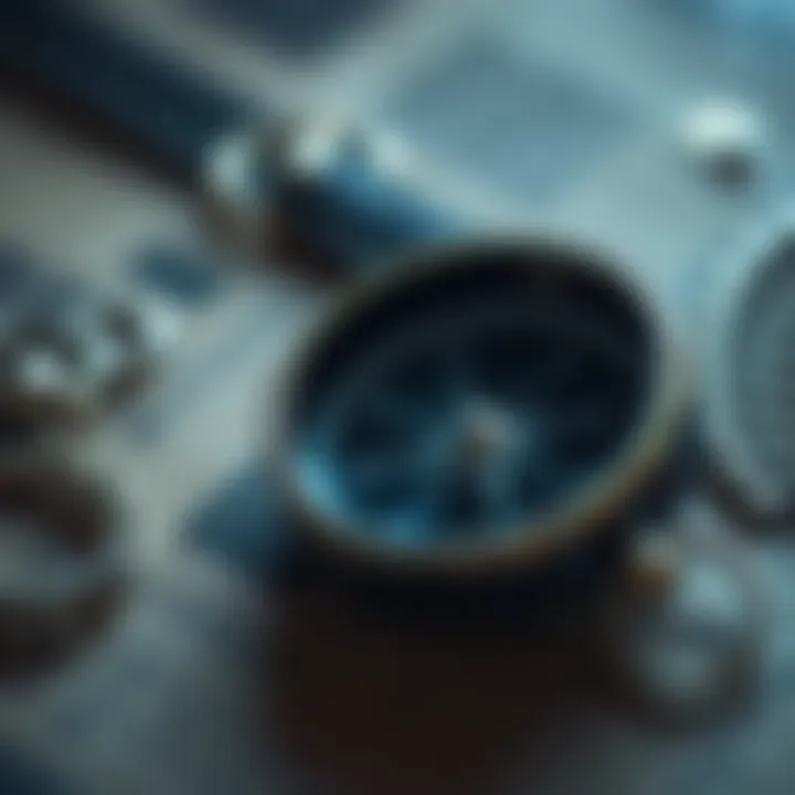 A compass representing guidance in the journey of life