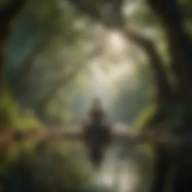 Immersive Mindful Meditation Amidst Nature's Beauty Mindful Meditation in Nature
