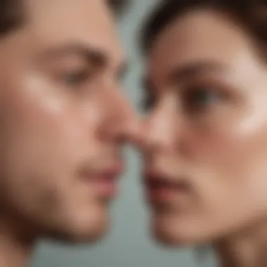 Distorted Perceptions of Intimacy Abstract representation of distorted perceptions of intimacy