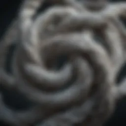 Illustration depicting a tangled knot symbolizing emotional complexity