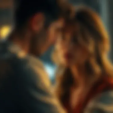 Emotional expression between lovers