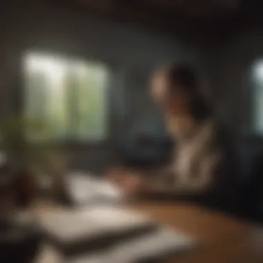 Optimal Study Environment for Memory Retention A serene study environment showcasing effective memory retention strategies