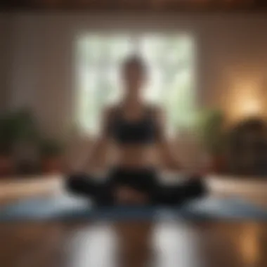 Yoga Practice for Mental Clarity Person practicing yoga for mental clarity