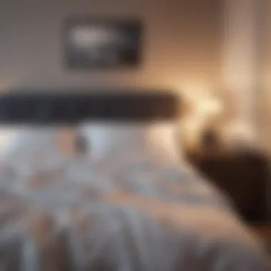 A peaceful bedroom environment promoting quality sleep