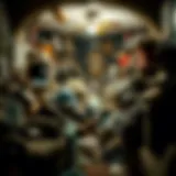 The Chaos of Hoarding A cluttered living space reflecting the chaos of hoarding disorder