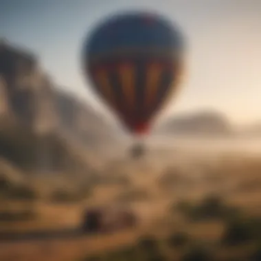 Thrilling Birthday Balloon Expedition Exciting hot air balloon ride for birthday adventure