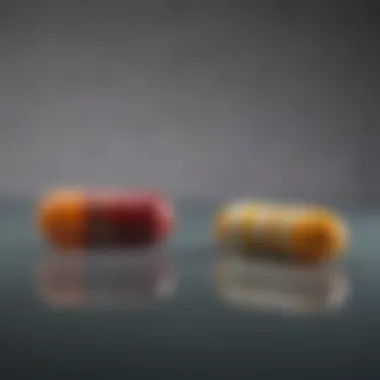 Visual comparison of various antidepressant medications