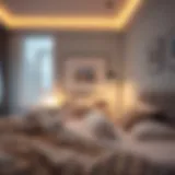 Serene Bedroom for Optimal Sleep A serene bedroom setting promoting restful sleep