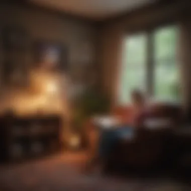 Nurturing the Soul: The Power of Reading A cozy reading nook symbolizing emotional wellness