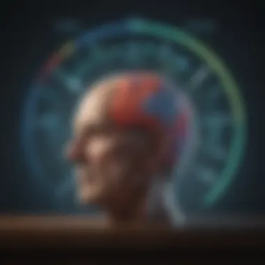 Graph illustrating cognitive health improvement over time