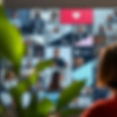 Collage of trusted online counseling platforms