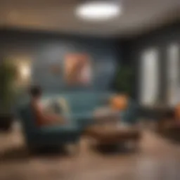 A serene counseling space reflecting cultural diversity