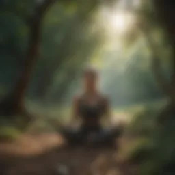Meditating in Nature