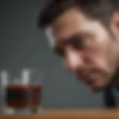 Persistent Fatigue Visual depiction of persistent fatigue in depression