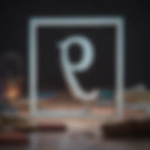 A visual representation of the letter type personality framework