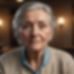 Elderly woman facing discrimination