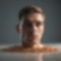 Abstract representation of psychology concepts