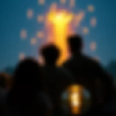 Together We Rise: The Strength of Community Illustration of support systems and community connections.