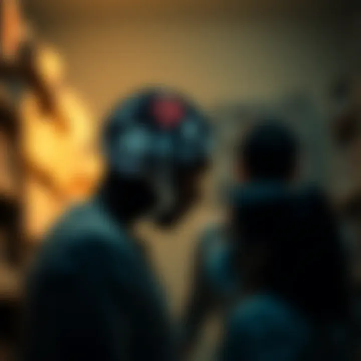 Impact of Psychological Disorders on Daily Life Conceptual illustration showing the impact of psychological disorders on daily life