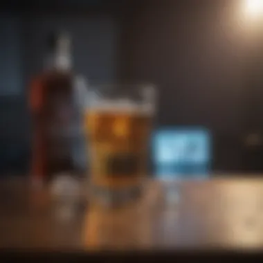 Modern technology representing digital solutions for sobriety