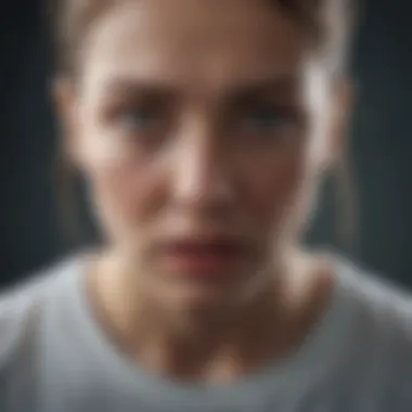 Understanding Symptoms of Panic Attacks Abstract representation of panic attack symptoms