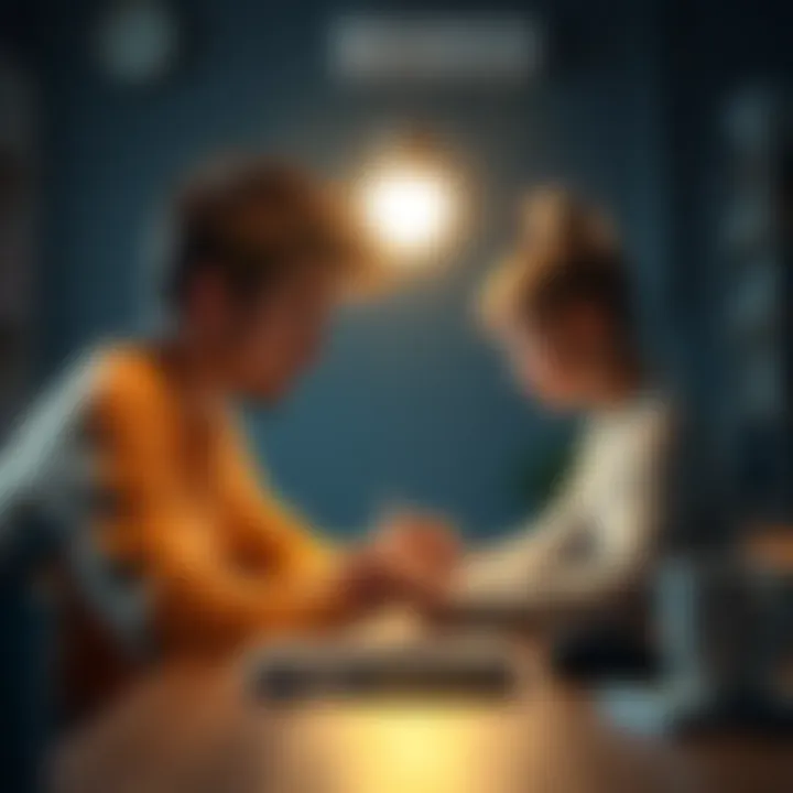 Graphical depiction of the relationship between ADHD and fatigue