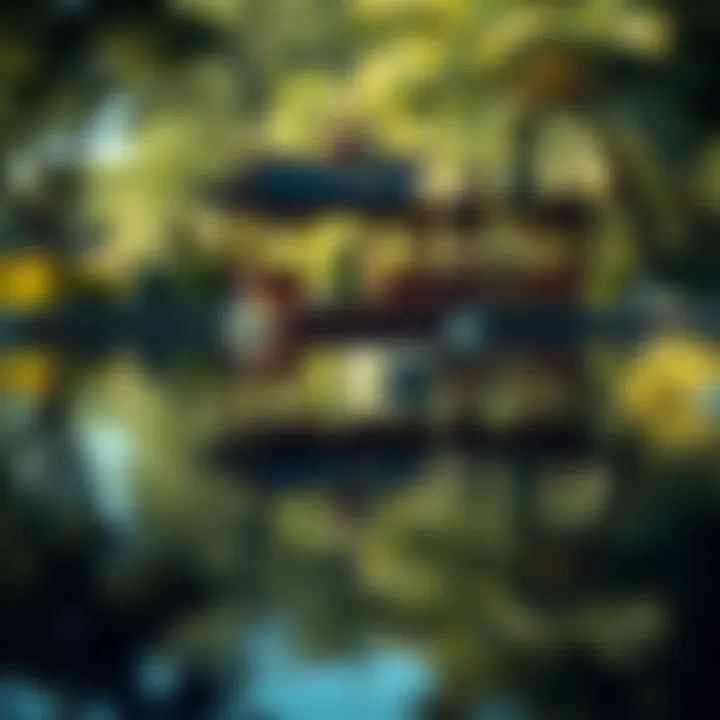 Reflecting Clarity: The Power of Stillness Calm water reflecting peaceful surroundings