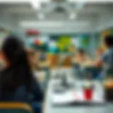 A vibrant classroom with diverse learning materials