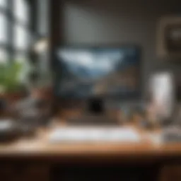A cluttered desk representing environmental distractions affecting ADHD.