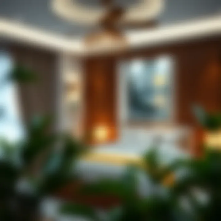 Harmonious Bedroom Decor Harmonious bedroom showcasing feng shui decor