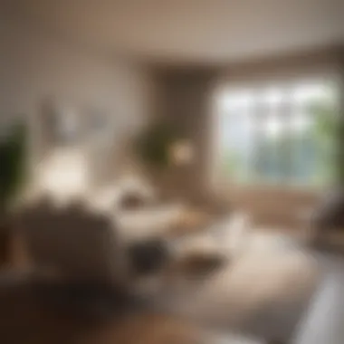 A peaceful environment for effective counseling A serene counseling space with comfortable seating and calming decor