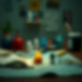 Therapeutic Approaches in Anxiety Management Depiction of therapeutic tools used in anxiety treatment